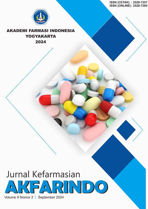 JURNAL KEFARMASIAN AKFARINDO : Formulasi dan Evaluasi Sediaan Gel Ekstrak Etanol 96% daun Kelor (Moringa oleifera L.) dengan Carbopol Ultrez 10 Sebagai Gelling Agent