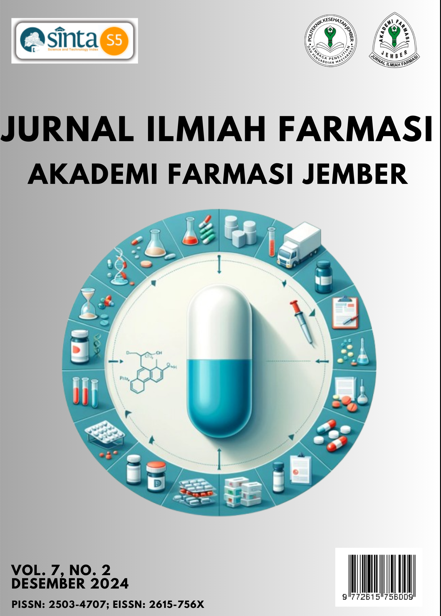 Jurnal Ilmiah Farmasi : Deteksi Keberadaan Pseudomonas aeruginosa, Candida albicans, dan Shigella sp pada Ekstrak Etanol 70% Buah Okra (Abelmoschus esculentus L.)