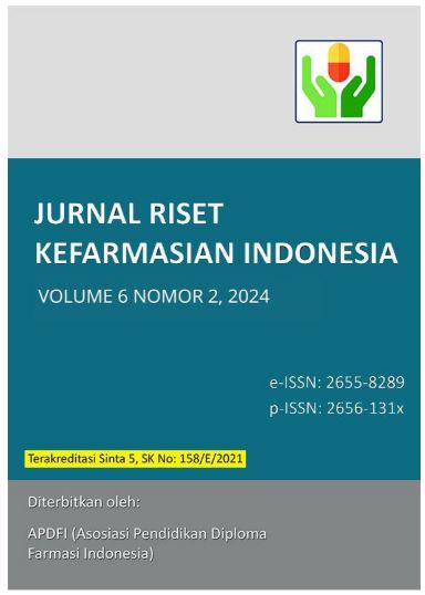 Jurnal riset kefarmasian indonesia Volume 6 No.2 2024 Terakreditasi Sinta 5