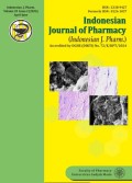 Journal of Pharmacy Indonesia (Indonesia J.Pharm) Vol. 35 No. 2 Tahun 2024