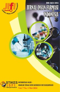 Jurnal Insan Farmasi Indonesia : formulasi sediaan roll on aromaterapi kombinasi minyak atsiri krangean (litsea cubeba (lour.) pers.) dan minyak atsiri lavender (lavandula angustifolia miller)