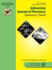 Journal of Pharmacy Indonesia (Indonesia J.Pharm) Vol. 33 No. 4 Tahun 2022