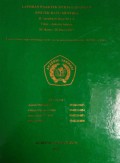 Laporan Praktek Kerja Lapangan ApotEK Ratu Mustika Jl. Asembaris Raya No.1 A Tebet - Jakarta Selatan 06 Maret - 28 Maret 2017