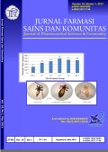 Jurnal Farmasi Sains dan Komunikasi Vol.18 No.1 2021 Terakreditasi Sinta 2