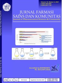 Jurnal Farmasi Sains dan Komunikasi Vol.18 No.2 2021 Terakreditasi Sinta 2