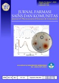 Jurnal Farmasi Sains dan Komunikasi Vol.19 No.1 2022 Terakreditasi Sinta 2