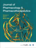 Journal Of Pharmacology & Pharmacotherapeutics Vol. 11 No. 1 January-March 2020