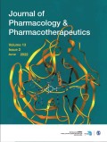 Journal Of Pharmacology & Pharmacotherapeutics Vol. 13 No. 2 June 2022