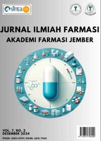 Jurnal Ilmiah Farmasi : Deteksi Keberadaan Pseudomonas aeruginosa, Candida albicans, dan Shigella sp pada Ekstrak Etanol 70% Buah Okra (Abelmoschus esculentus L.)
