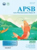 Acta Pharmaceutica Sinica B Vol. 10 No. 11 tahun 2020