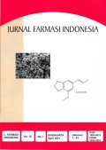 Jurnal Farmasi Indonesia Vol. 18 No. 1 April 2021 Terakreditasi Sinta 4