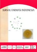 Jurnal Farmasi Indonesia Vol. 19 No. 2 November 2022 Terakreditasi Sinta 4