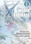 Jurnal Media Farmasi Vol. 18 No.1 2022 Terakreditasi Sinta 3
