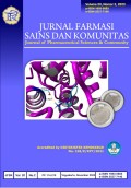 Jurnal Farmasi Sains dan Komunikasi Vol.20 No.2 2023 Terakreditasi Sinta 2