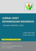 Jurnal riset kefarmasian indonesia Volume 4 No.2 2022 Terakreditasi Sinta 5
