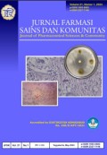 Jurnal Farmasi Sains dan Komunikasi Vol.21 No.1 2024 Terakreditasi Sinta 2