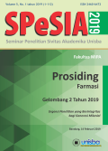 Prosiding Farmasi Gelombang 2 Tahun 2019 Vol. 5 No. 1