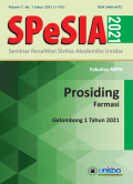 Prosiding Farmasi Gelombang 2 Tahun 2021 Vol. 7 No. 1