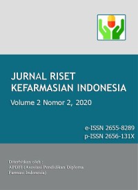 Image of Jurnal Riset Kefarmasian Indonesia Vol. 2 Nomor 2 2020