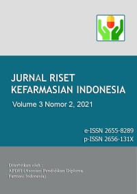Image of Jurnal Riset Kefarmasian Indonesia Vol. 3 Nomor 2 2021