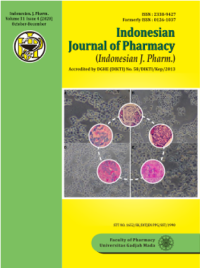 Image of Indonesian Journal of Pharmacy Vol. 31 No. 4, 2020